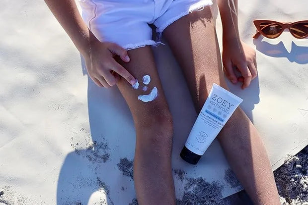 Zoey Naturals SPF 50+ Sunscreen for Babies & Children - Water-Resistant, Reef-Safe, Non-Nano Zinc Oxide, for Sensitive Ski...