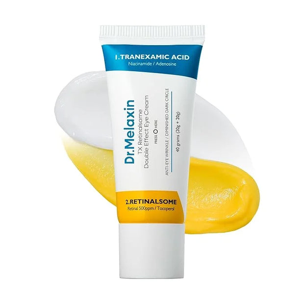 TX Tranexamic Acid Retinalsome Dual Eye Cream with Adenosine Niacinamide for Dark circle Repairing | Daily Anti-Aging Unde...