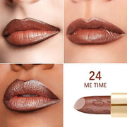 Oulac Glitter Lipstick for Women with Metallic 3D Shine Lightweight Hydrating Formula, High Impact Lip Color, Vegan Beauty...