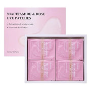 Under Eye Patches for Dark Circles,Puffy Eyes,20 Pairs Face Masks SkinCare With Niacinamide and Rose for Rehydrated - Prod...