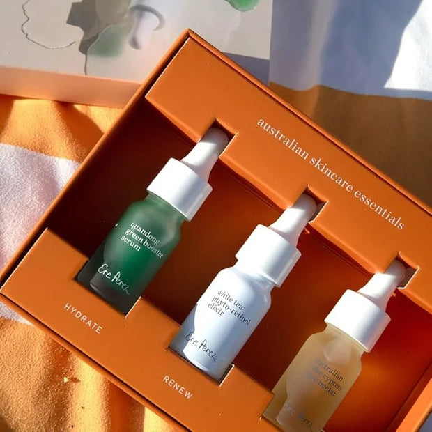 Ere Perez - Healthy Skin Heroes Kit Mini Discovery Set (Hydrate, Renew, Glow) | Vegan, Cruelty-Free, Clean Beauty (3-Piece...