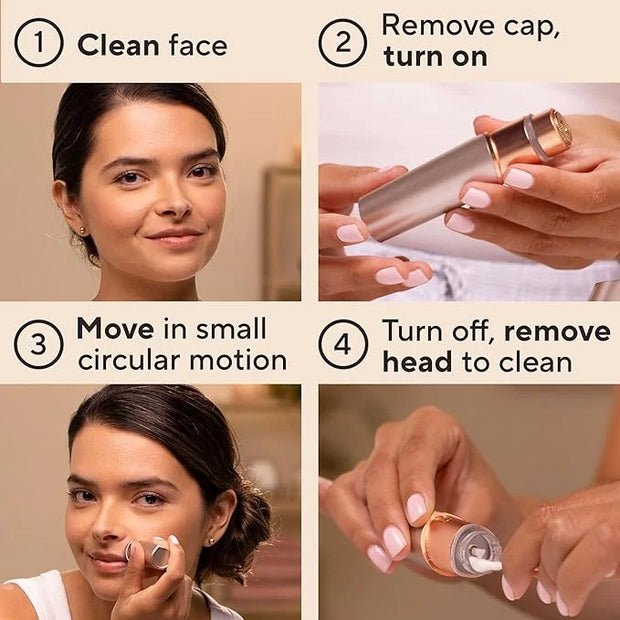 Finishing Touch Flawless Women's Painless Hair Remover (Lavender) - Product Image