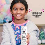 All-Natural Sublime Face Cream for Kids & Tweens, Fragrance-Free, Lightweight, Non-Greasy Face Moisturizer, 50 ml/1.7 fl o...