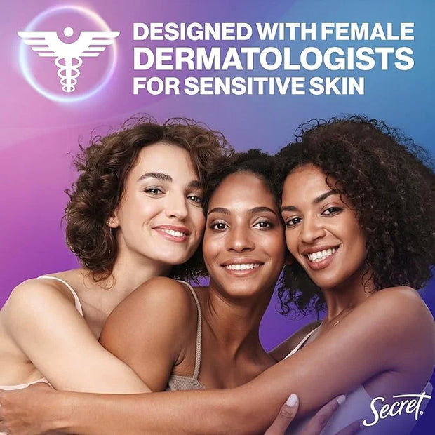 Secret Whole Body Deodorant Cream for Women, Peach & Vanilla Blossom Scent, Aluminum Free Deodorant, 72 HR Odor Protection...