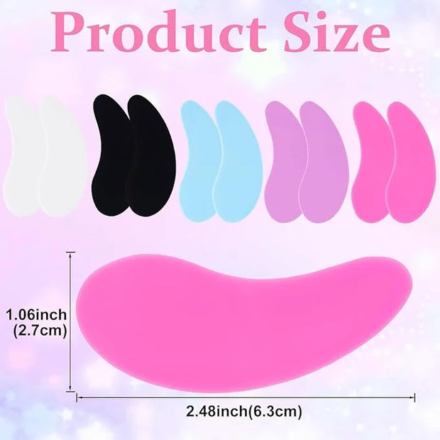 10 PCS Silicone Eye Patches Reusable, Under Eye Patches, Eye Mask for Skin Care for Reduce Wrinkles, Fine Lines and Eye Ba...