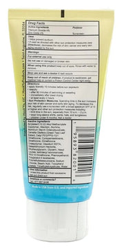 Hawaii Reef Compliant, Non-Nano Mineral Sunscreen 3oz Travel Size, (2) Pack 6oz Total, UVA/UVB Protection, Octinoxate & Ox...