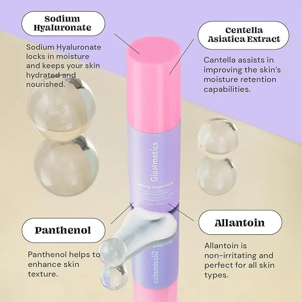 Glossmetics Dewly Hydrated Lightweight Daily Moisturizer with Centella Asiatica Skin Care, Panthenol Moisturizer - Face Cr...