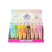 Ruby Kisses Broadway Vita-Lip Clear Lip Gloss (48 Pack), Ultra-Hydrating & Soothing Formula with Vitamins, High-Shine Non-...