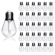 COSIDEA 30PCS Empty lamp bulb lip gloss tube 6ml lipgloss tubes container 0.2oz lip tint containers - Product Image