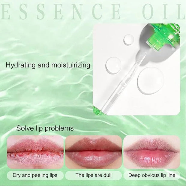 Lip Gloss, Professional Moisturizing Silicone Brush Head Portable Lip Oil Remove Dead Skin Soften Skin For Dry Mouth - Pro...