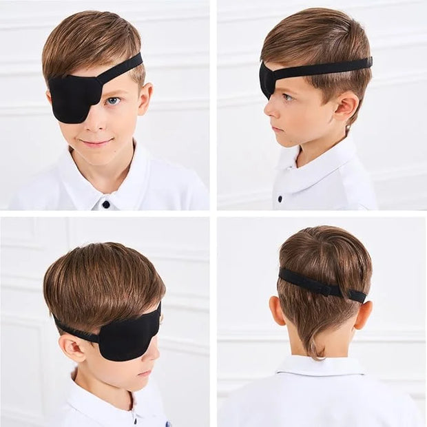 3D Eye Patch for Kids - 2nd Generation(Right Eye/Black) - Product Image