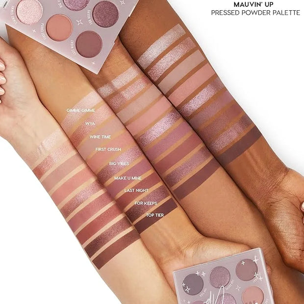 ColourPop Eyeshadow Palette - Eye Makeup Palette with Matte, Metallic, Matte Sparkle & Glitter Finishes - High-Pigment Eye...