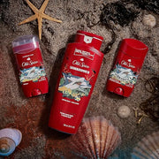 Old Spice Cleansing Body Wash for Men, 3X Defense, 24/7 Shower Fresh with Lasting Scent, 2-in-1 Body & Face Wash, Sharkham...