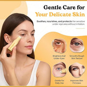 BellaBLISS Vitamin C Eye Balm Stick – Lightweight Under Eye Cream for Puffiness, Dark Circles & Wrinkles – Made in Korea –...