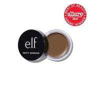 e.l.f. Putty Bronzer, Creamy & Highly Pigmented Formula, Creates a Long-Lasting Bronzed Belle Glow, Infused with Argan Oil...