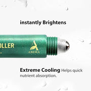 Abera Eye Roller Serum with Mint Essence for Men, Vitamin C and Peptides - Energizing Serum for Dark Circles and Puffiness...