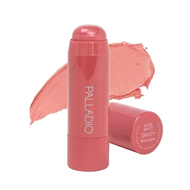 Palladio I'm Blushing 2-in-1 Cheek and Lip Tint, Buildable Lightweight Cream Blush, Sheer Multi Stick Hydrating formula, A...