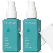 MEDIX 10% Glycolic Acid + Lactic Acid Leave-On Exfoliating Body Gel | AHA Exfoliant Body & Face Serum Refines + Softens Dr...