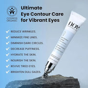 Natural Organic Vegan Eye Cream | Eye Cream for Dark Circles and Puffiness Cream for Eye Bags and Dark Circles Under Eye C...
