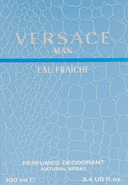 Versace Man Eau Fraiche by Versace for Men 3.4 oz Perfumed Deodorant Spray - Product Image
