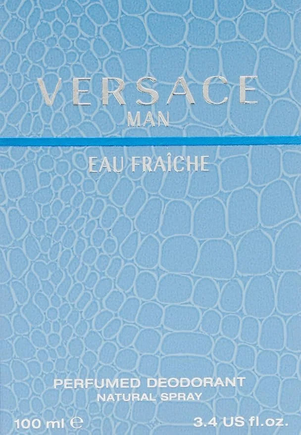 Versace Man Eau Fraiche by Versace for Men 3.4 oz Perfumed Deodorant Spray - Product Image