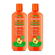 Cantu Avocado Hydrating Sulfate-free Shampoo with Pure Shea Butter, 13.5 oz (Pack of 2) - Product Image
