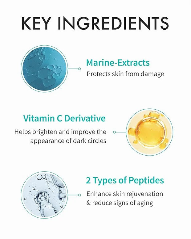 REJURAN® Advanced Active Night Repair Eye Cream, c-PDRN® - Anti-Aging, Firming, Moisturizing Eye Cream, Clinically Develop...