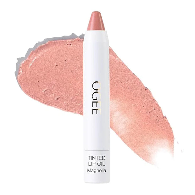 Ogee Tinted Sculpted Lip Oil - Lip Stain Made with 100% Organic Coconut Oil, Jojoba Oil, and Vitamin E - Best as Lip Balm,...