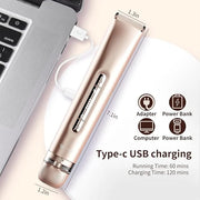 2025 New 2-in-1 Electric Shaver & Bikini Trimmer for Women & Womens Electric Razor, IPX7 Waterproof Wet&Dry Body Hair Remo...