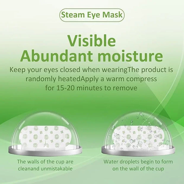 5pcs wormwood steam eye mask,