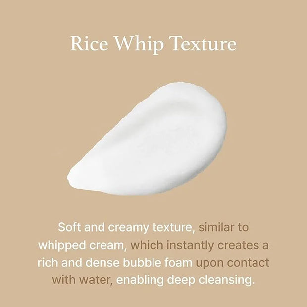 I'm From Rice Whip Facial Cleanser Set - Travel Kit With Face Wash 5.07 fl oz & Toner 1.01 fl oz, Low-pH Rice Water Cleans...