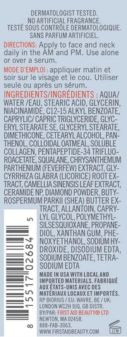First Aid Beauty Firming Collagen Cream with Collagen, Peptides and Niacinamide – Day + Night Anti-Aging Face Moisturizer ...