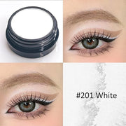 Erinde White Matte Eyeshadow Palette, Single White Pressed Powder Eye Shadow, Ultra-Blendable, Pigmented Color, Long Lasti...