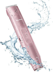 2 in 1 Women Electric Shaver Dual Head Bikini Trimmer for Women IPX7 Waterproof Wet & Dry Use Body Hair Trimmer and Facial...