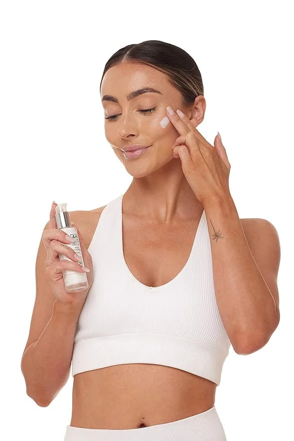 AHWellnessMD Facial Sunscreen SPF 30 Anti Aging Face Moisturizer For Women, Broad Spectrum Physical Sunscreen with Zinc Ox...