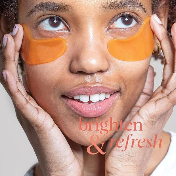 SpaLife Complete Vitamin C Skin Care Variety Bundle - Nourishing Under Eye Patches, Revitalizing Face & Eye Cream, and Pot...