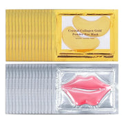 CAHIUYOA 30PCS Lip Mask and Under Eye Masks Set,Pink Lip Masks for Dry Lips 24K Gold Eye Patches for Puffy Eyes,Effective ...