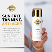 Fake Bake Flawless Coconut Sunless Tanning Serum with Hyaluronic Acid Lightweight Illuminating Face & Body Gradual Self Ta...