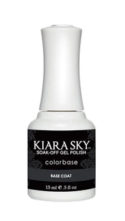 KIARA SKY Gel Polish Base Coat - creates an adhesive bond between the nail plate and gel polish 0.5 fl oz - Product Image