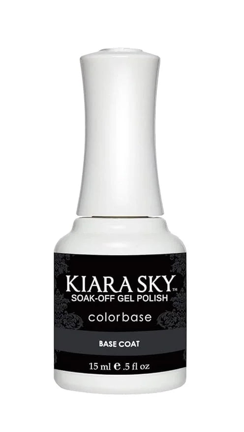 KIARA SKY Gel Polish Base Coat - creates an adhesive bond between the nail plate and gel polish 0.5 fl oz - Product Image