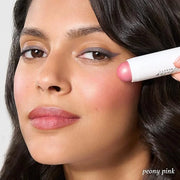 Julep Skip The Brush Cream to Powder Blush Stick - Peony Pink - Blendable and Buildable Color - 2-in-1 Blush and Lip Makeu...