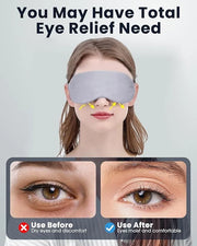 Heated Eye Mask for Dry Eyes,FSA HSA Eligible,Syndrome, MGD, Blepharitis, Stye Eye Treatment,Warm Compress for Eyes, Cool ...