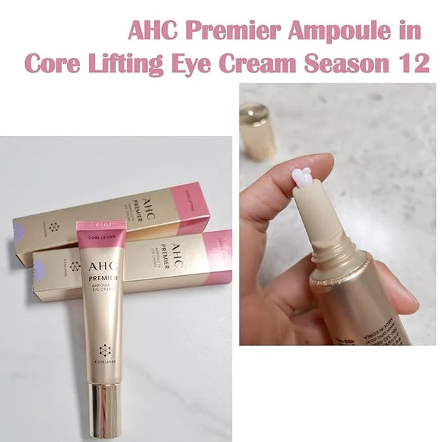 Quick moisturizing charge, Deep nutrition eye cream For AHC Premier Ampoule in Core Lifting Eye Cream Season12, 40ml (4 SE...