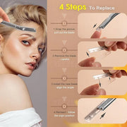 Dermaplane Razor for Women Face with 20PCS Blades,Professional Facial Razors for Peach Fuzz and Eyebrow Hair Removal,Stain...