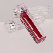 COSIDEA 10PCS Empty 4ML clear Lip Gloss Tubes Wave Square lipgloss Tube with Wand Applicator for Lip oil tint bottles cont...