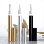 3 Pcs 3ml Empty Nail Oil Pen Twist Pens Lip Gloss Tubes Eyelash Growth Liquid Tubes Portable Cosmetic Makeup Containers Ap...