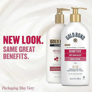 Gold Bond Diabetics' Dry Skin Relief Body Lotion, 13 oz., with Aloe to Moisturize & Soothe - Product Image