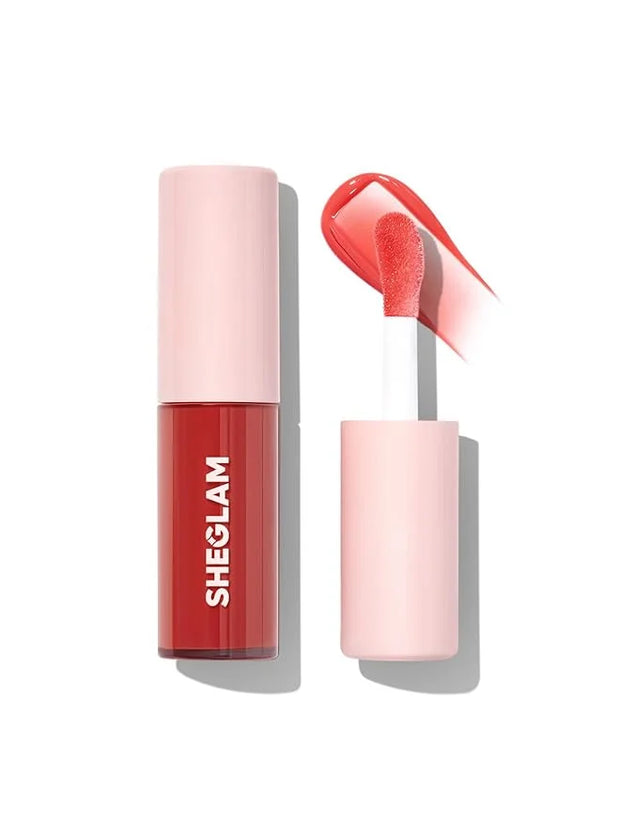 SHEGLAM Jelly Wow Tinted Lip Oil Plumping Lip Gloss Natural -Day Dreamer - Product Image