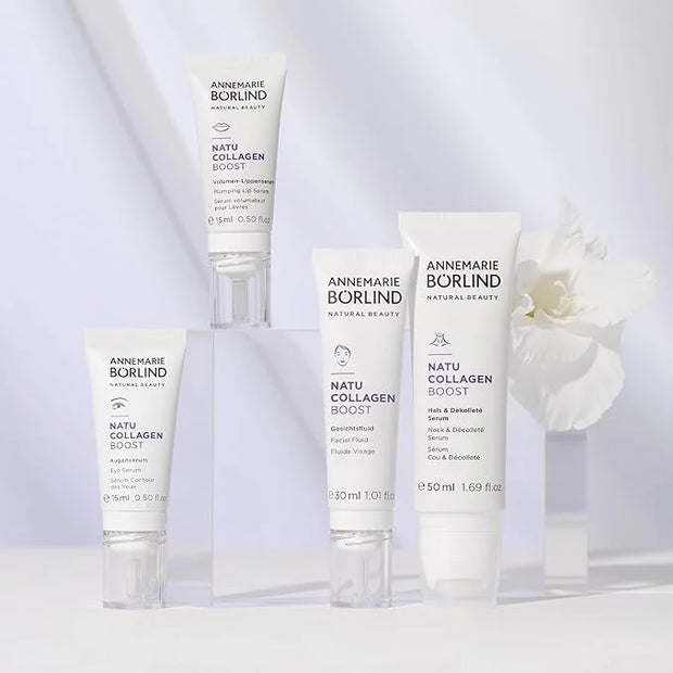 ANNEMARIE BÖRLIND - NATU COLLAGEN Eye Serum - firming, refreshing and radiant eye care, with botanical collagen and plant-...