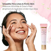 24K Gold Eye Cream – Dark Circle & Wrinkle Treatment, Hydrating & Brightening Under Eye Care, Anti-Aging & Firming for Fin...